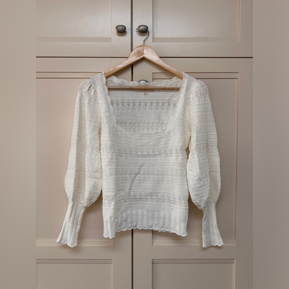 Sézane Ronnie Jumper (M), White